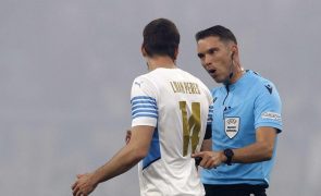 Suíço Sandro Scharer vai arbitrar jogo entre Portugal e a Geórgia