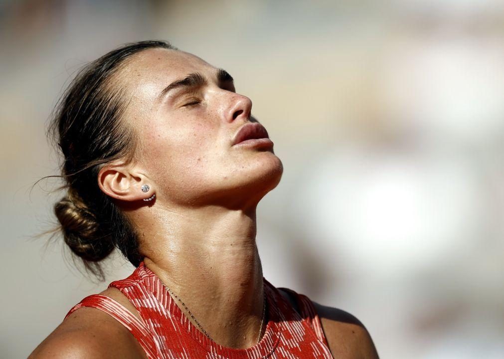 Aryna Sabalenka abandona antes do início do torneio de Wimbledon