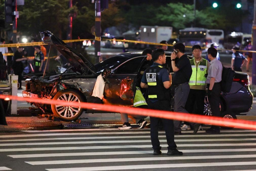 Atropelamento na Coreia do Sul faz 9 mortos e 4 feridos