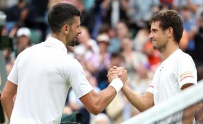 Wimbledon: Djokovic avança para a segunda ronda ao derrotar Kopriva