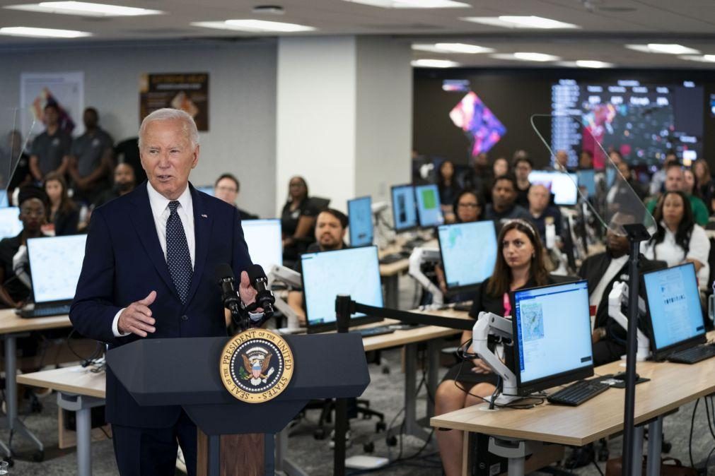 Biden diz que ninguém o vai 