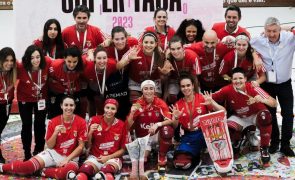 Benfica campeão feminino de hóquei em patins pela 11.ª vez consecutiva