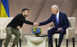 Biden anuncia 225 milhões de dólares para Ucrânia em reunião com Zelensky