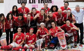 Benfica conquista Taça de Portugal feminina de hóquei pela 10.ª vez consecutiva