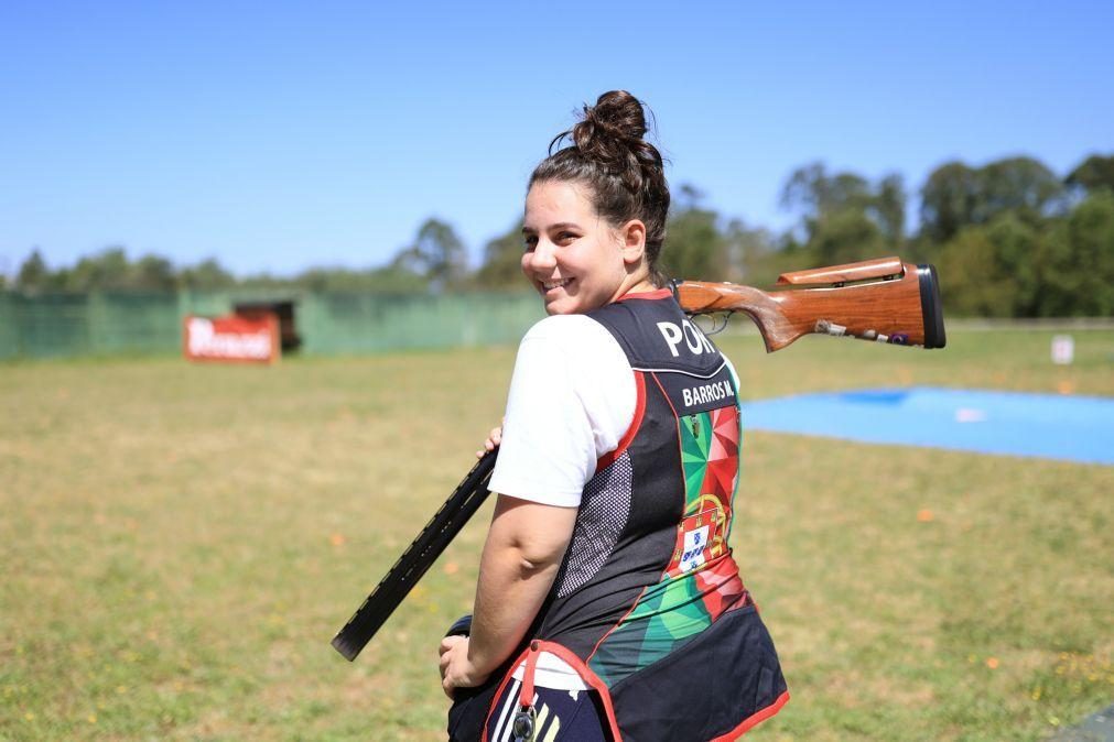 Campeã europeia Maria Inês Barros é pioneira e esperança no fosso olímpico em Paris2024