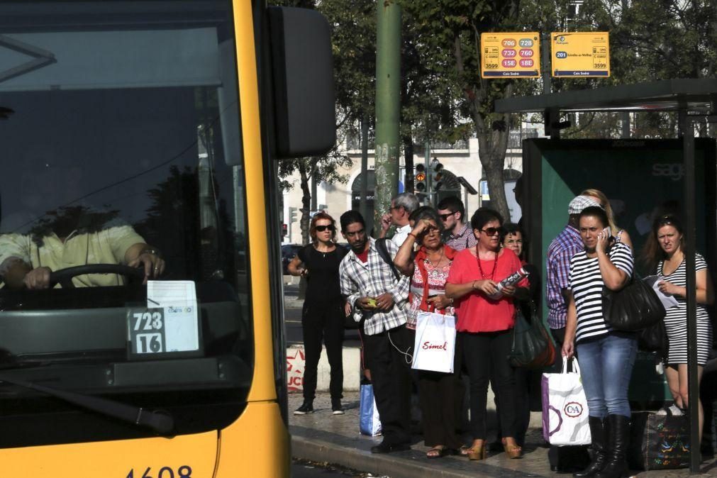 Greve parcial dos trabalhadores da Carris com 