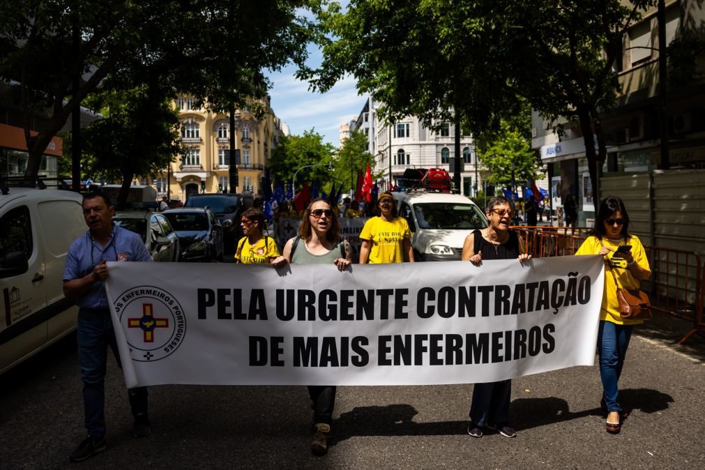 Enfermeiros fazem greve nacional a 02 de agosto