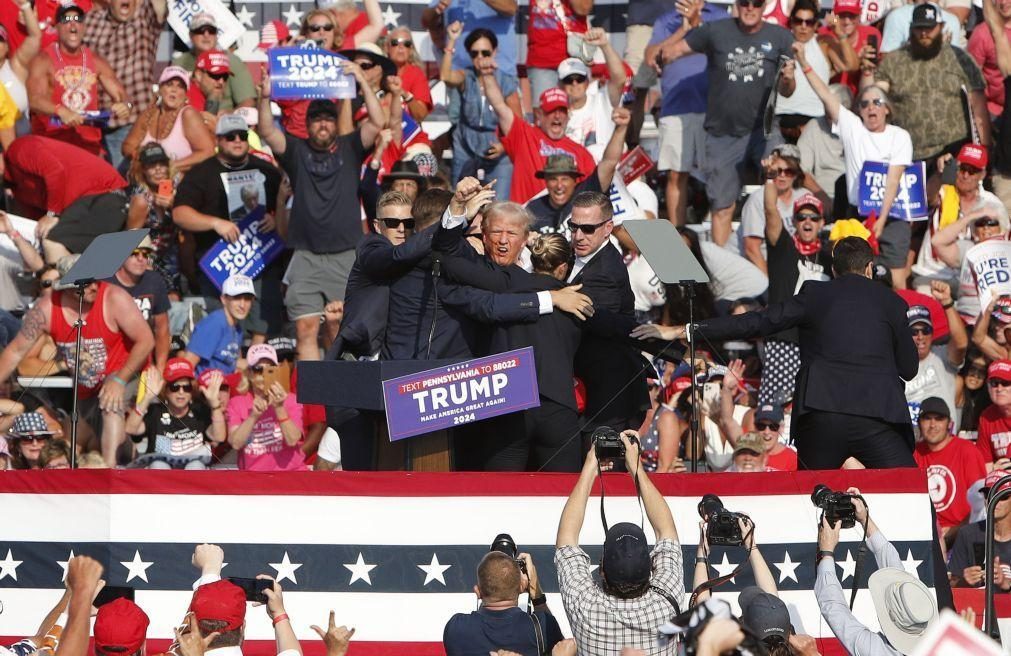 Ameaça do Irão levou a maior proteção de Trump antes de ataque no comício