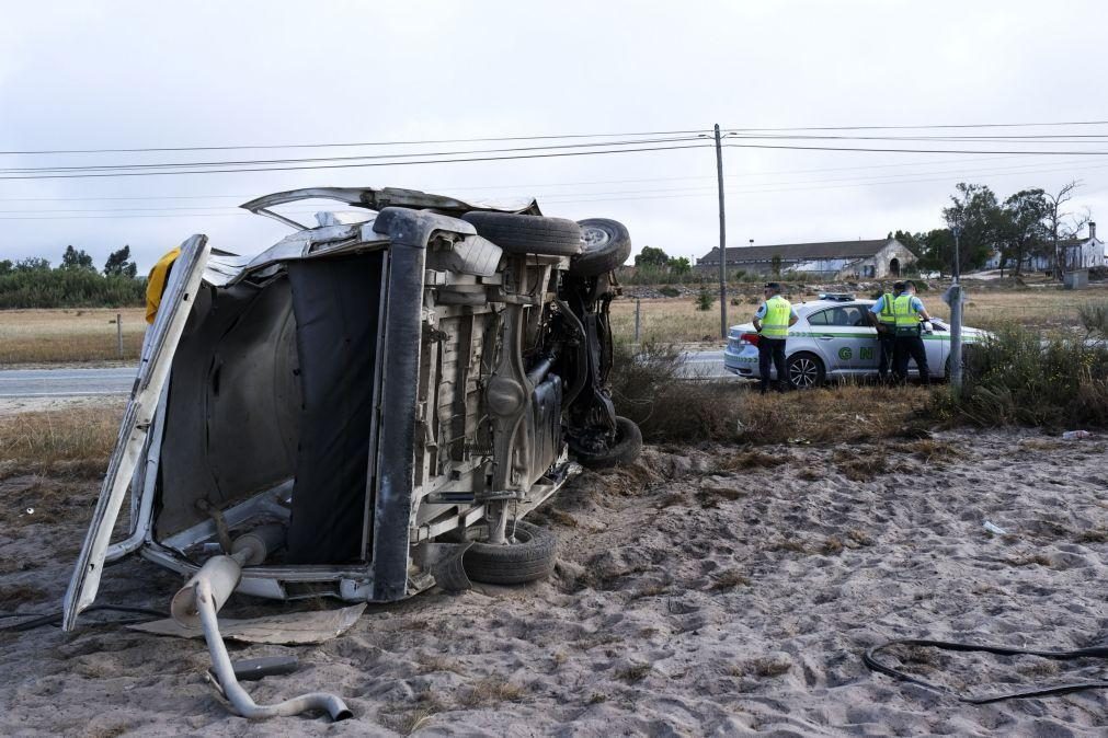 Dezasseis mortos e 593 feridos em 1.761 acidentes rodoviários na última semana