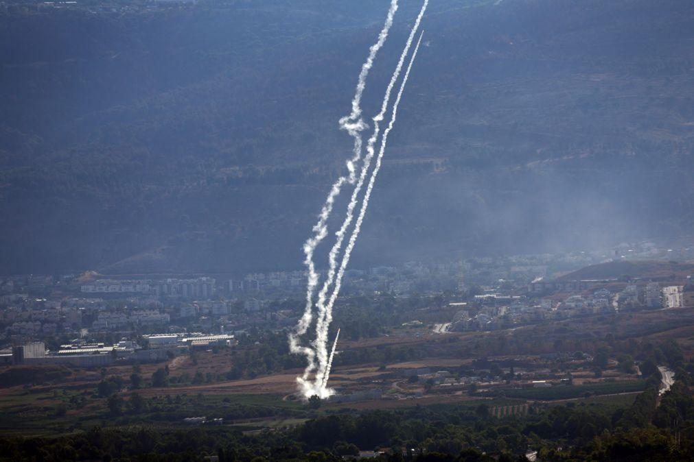 Hezbollah dispara 'rockets' contra o norte de Israel