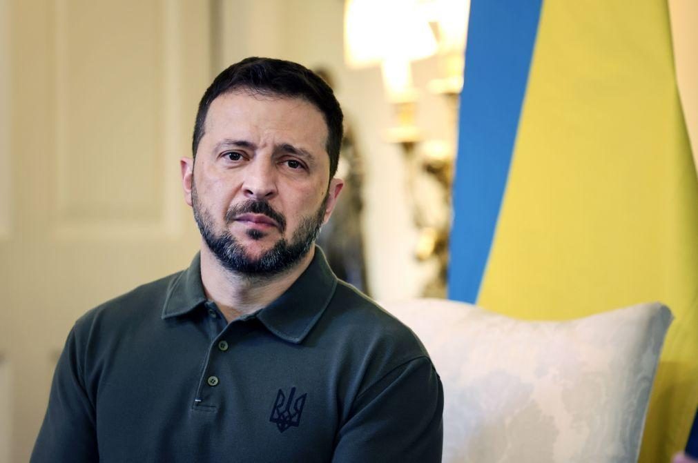 Zelensky acredita em fim da 