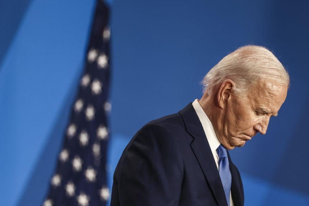 Biden anuncia que fala ao país na quarta-feira e que irá explicar desistência