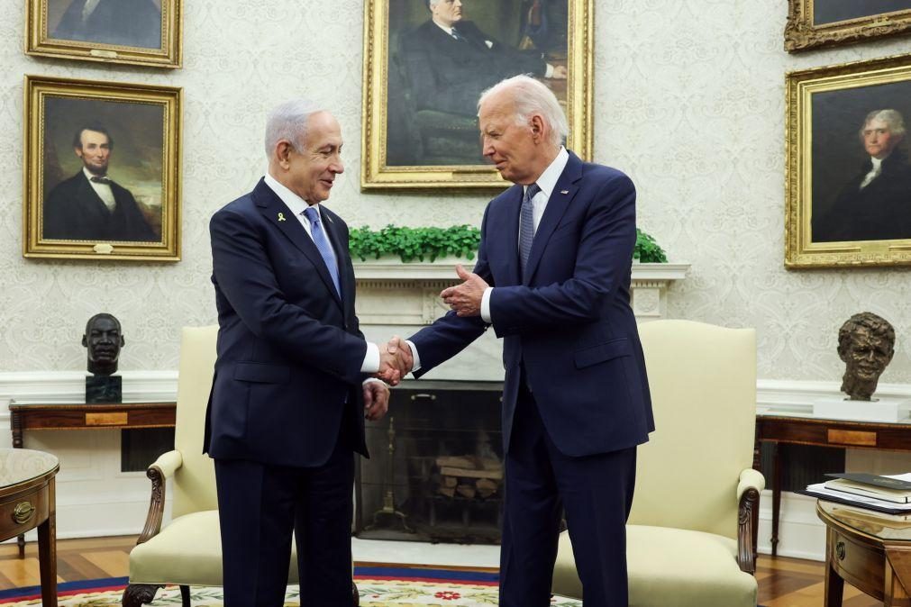 Netanyahu agradece a Biden e espera trabalharem juntos nos próximos meses