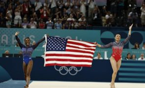 Paris2024: Simone Biles vence 'all-around' e soma sexto ouro olímpico