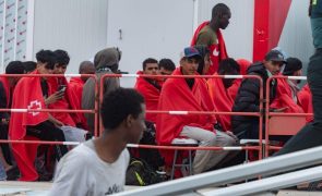 Migrações: Resgatados 58 migrantes no mar ao sul de Formentera