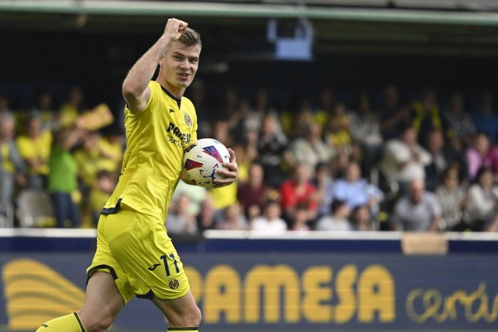 Atlético de Madrid contrata avançado norueguês Alexander Sorloth ao Villarreal