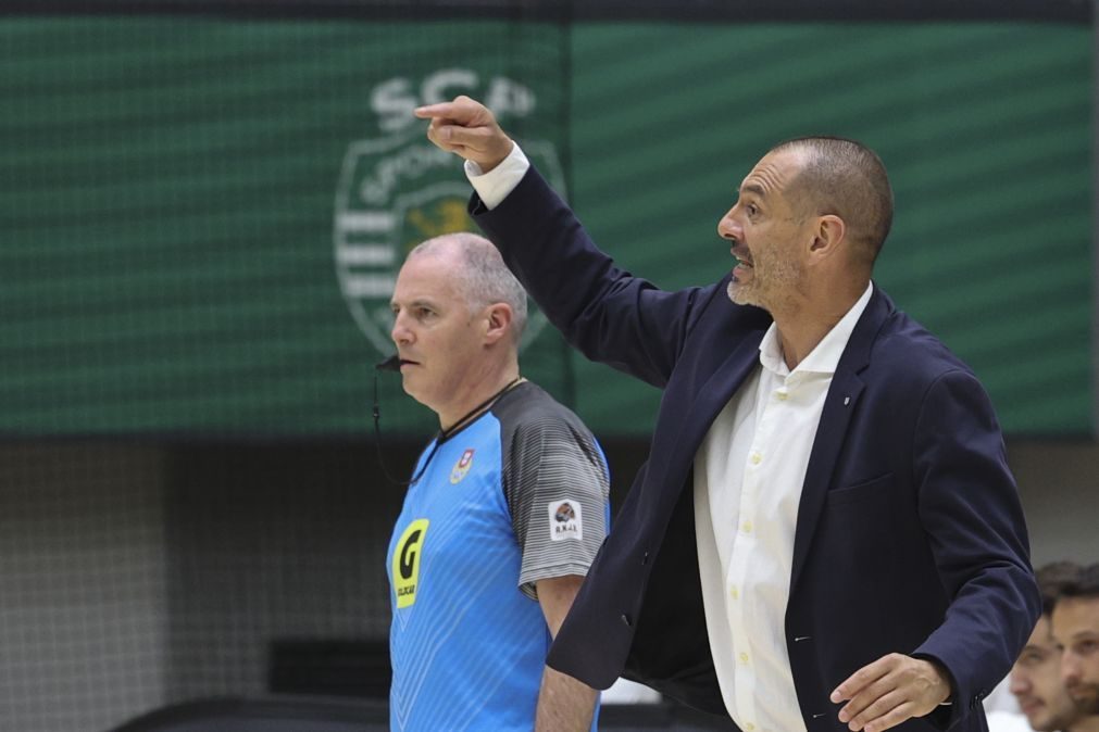 Pedro Monteiro deixa comando técnico da equipa de basquetebol do Sporting