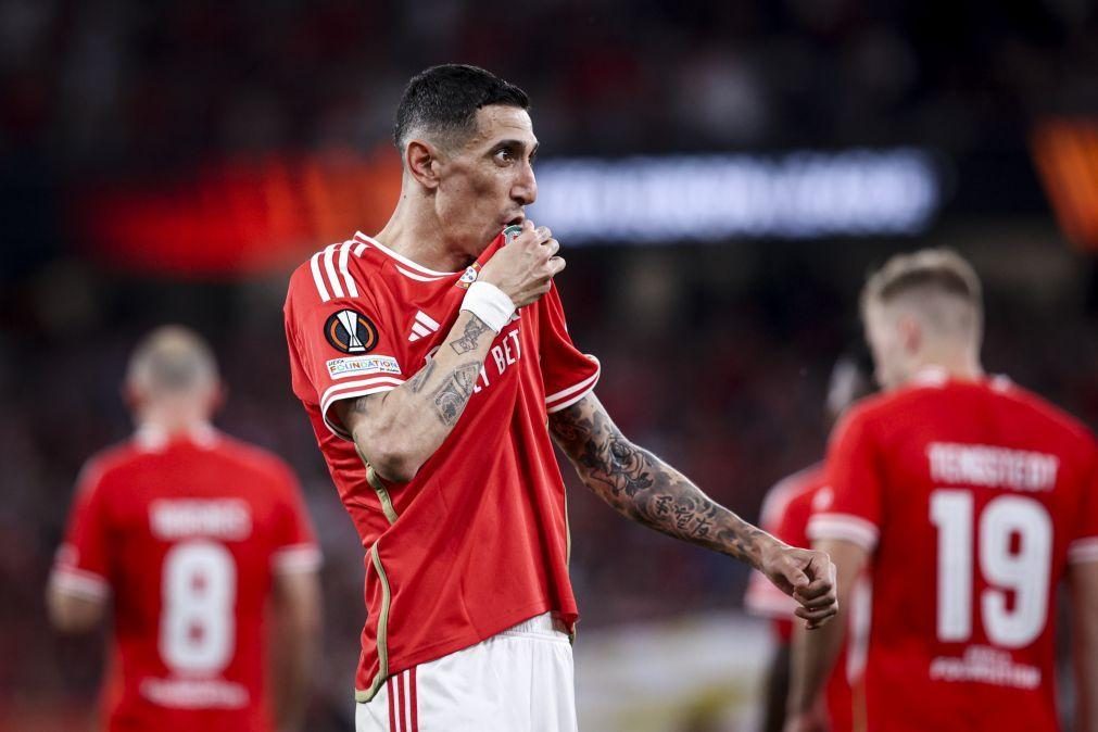 Benfica renova com Di María por mais uma época