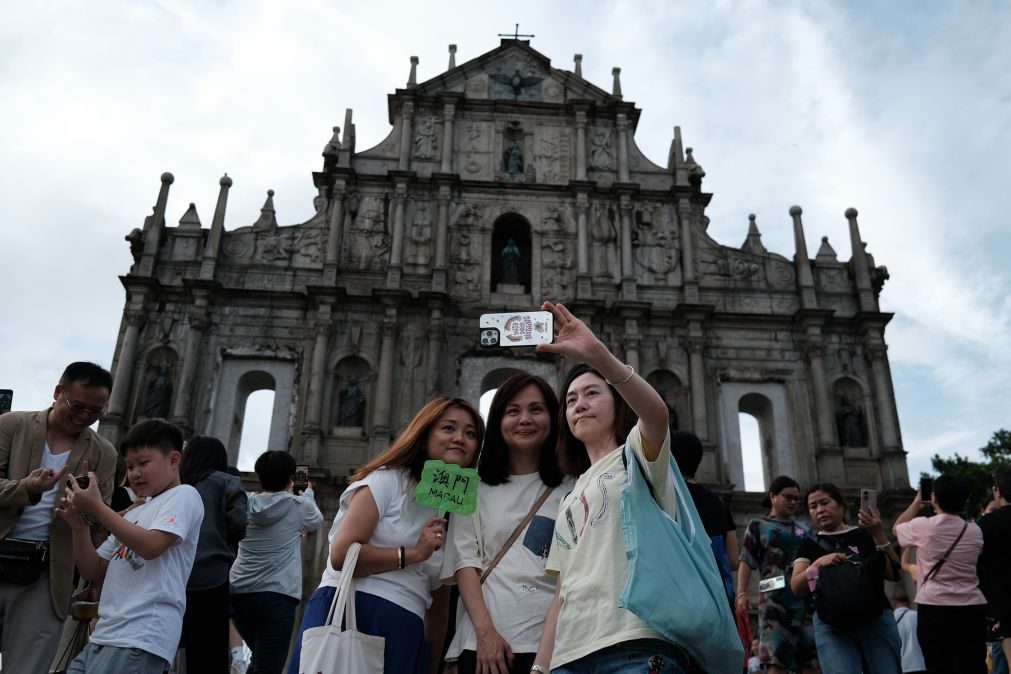 Macau recebe quase 843 mil visitantes nos primeiros sete dias de agosto