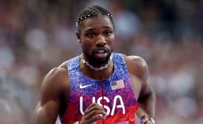 Noah Lyles correu final dos 200 metros com covid-19 em Paris2024