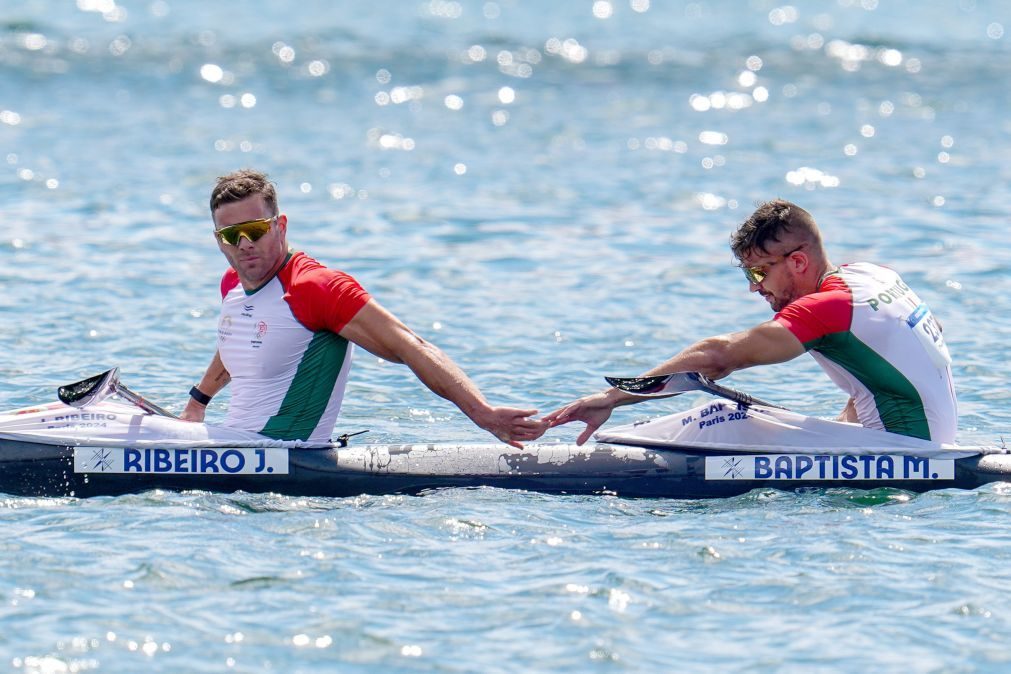 Canoístas João Ribeiro e Messias Baptista sextos na final de K2 500 metros dos Jogos Olímpicos