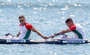 Paris2024: Canoístas João Ribeiro e Messias Baptista sextos na final de K2 500 metros