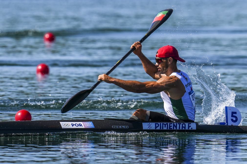 Canoísta Fernando Pimenta termina em sexto na final de K1 1.000 em Paris2024