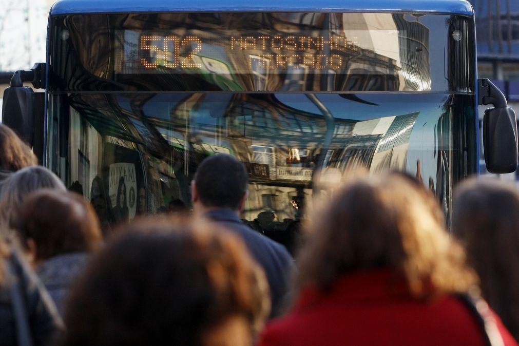 Greve da STCP a partir da meia-noite no Grande Porto terá serviços mínimos