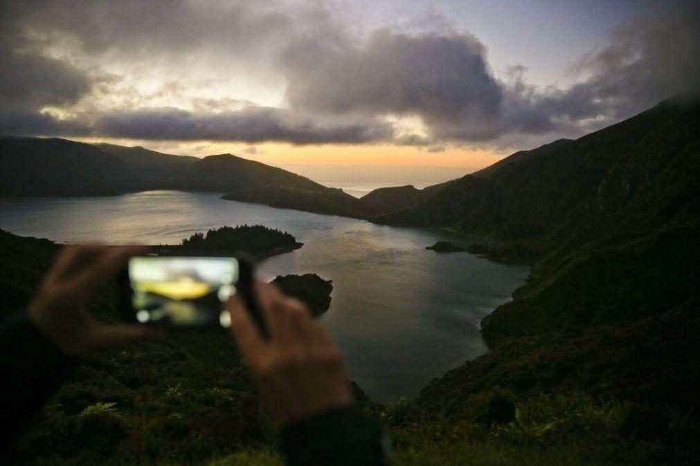 Lagoa do Fogo visitada nos Açores por 23 mil pessoas em regime 'shuttle'