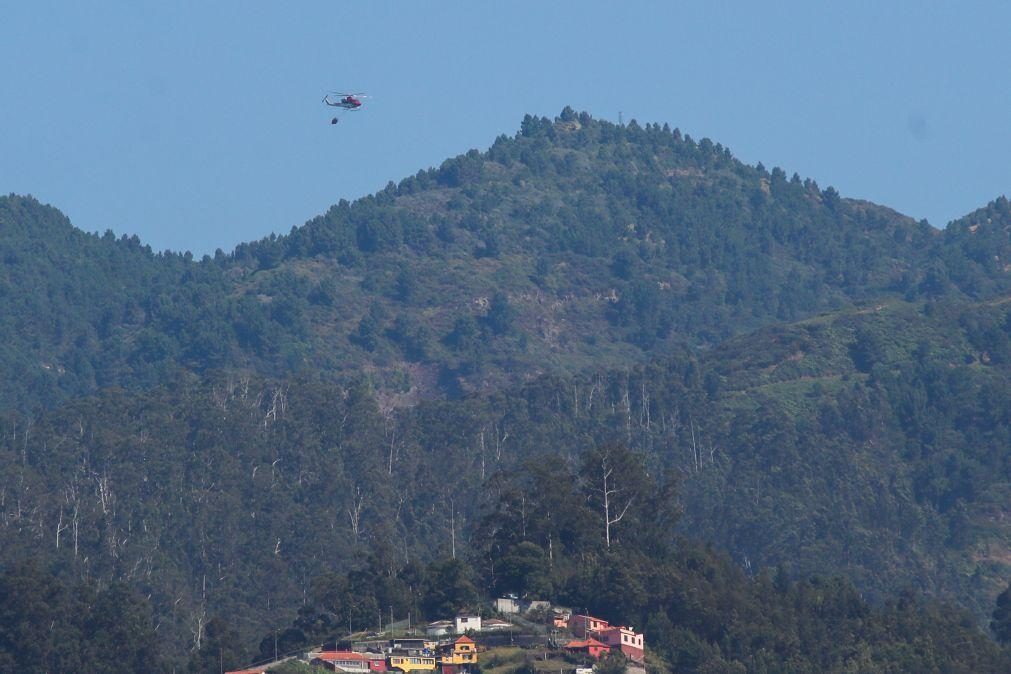 Fogo na Madeira obriga a retirar residentes no Curral das Freiras