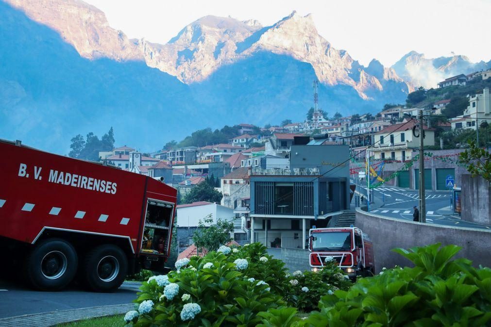 Controladas as duas frentes de fogo no concelho de Câmara de Lobos