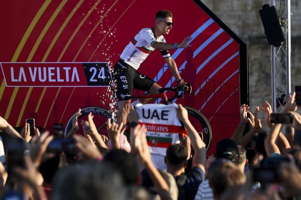 Rui Costa leva Portugal ao peito nesta edição da Vuelta e isso é um orgulho