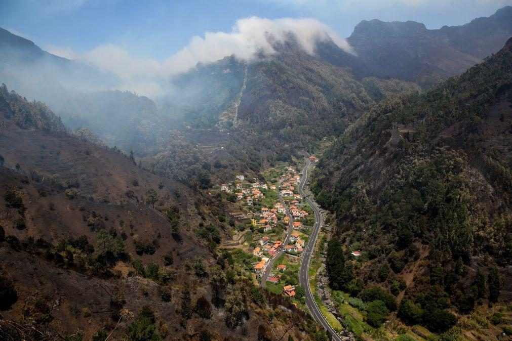 Estradas para Pico do Areeiro e Paul da Serra encerradas