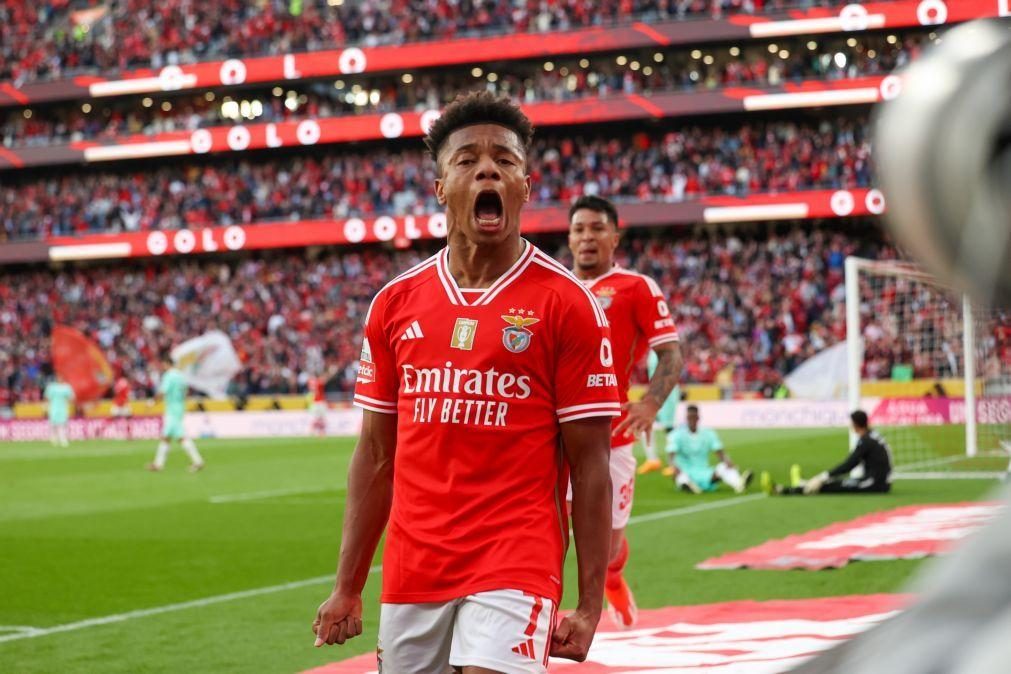 Benfica confirma saída de David Neres para o Nápoles por 28 ME