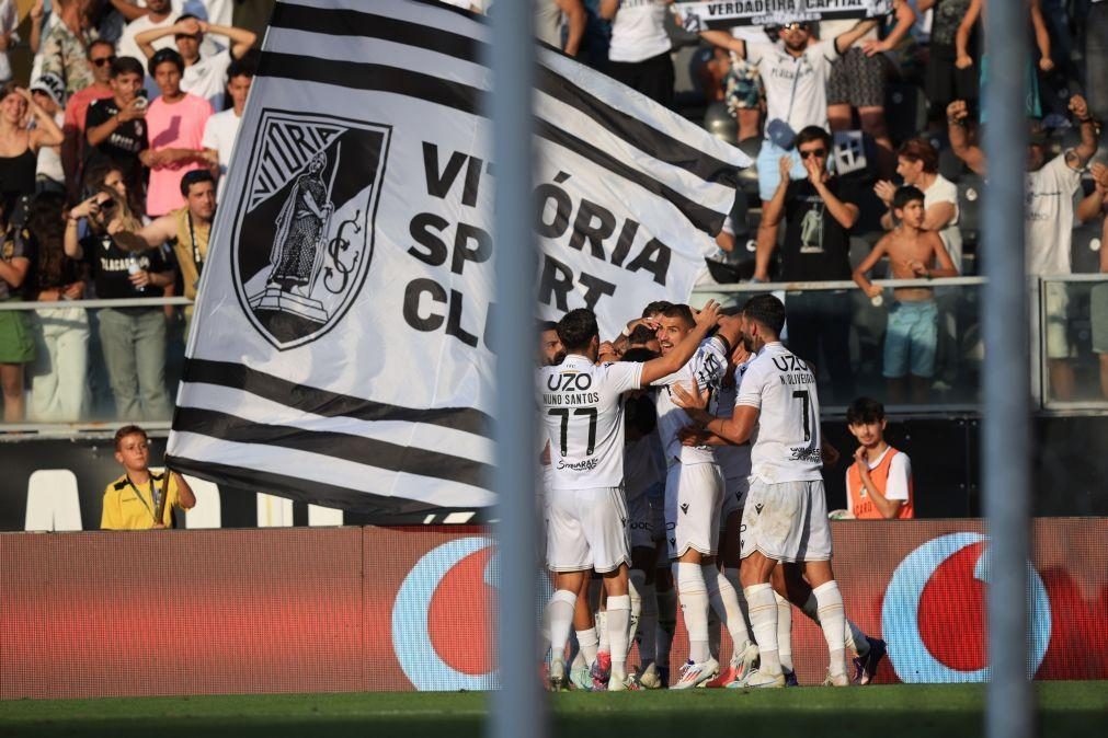 Vitória de Guimarães vence Zrinjski e adianta-se no 'play-off'