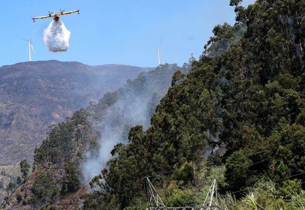 Incêndio na Madeira está controlado e em fase de rescaldo