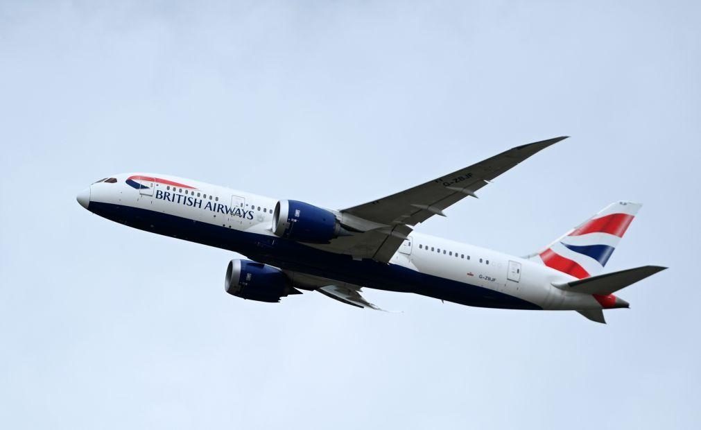 Médio Oriente: British Airways junta-se a outras companhias e cancela ligações com Telavive