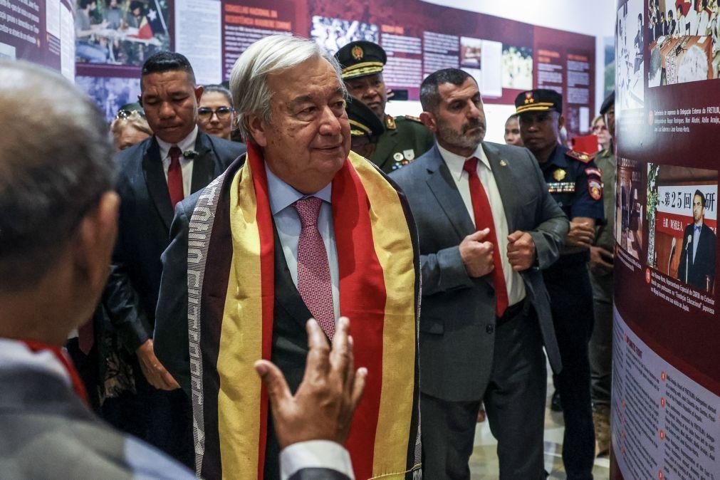 Parlamento atribui nacionalidade timorense a António Guterres