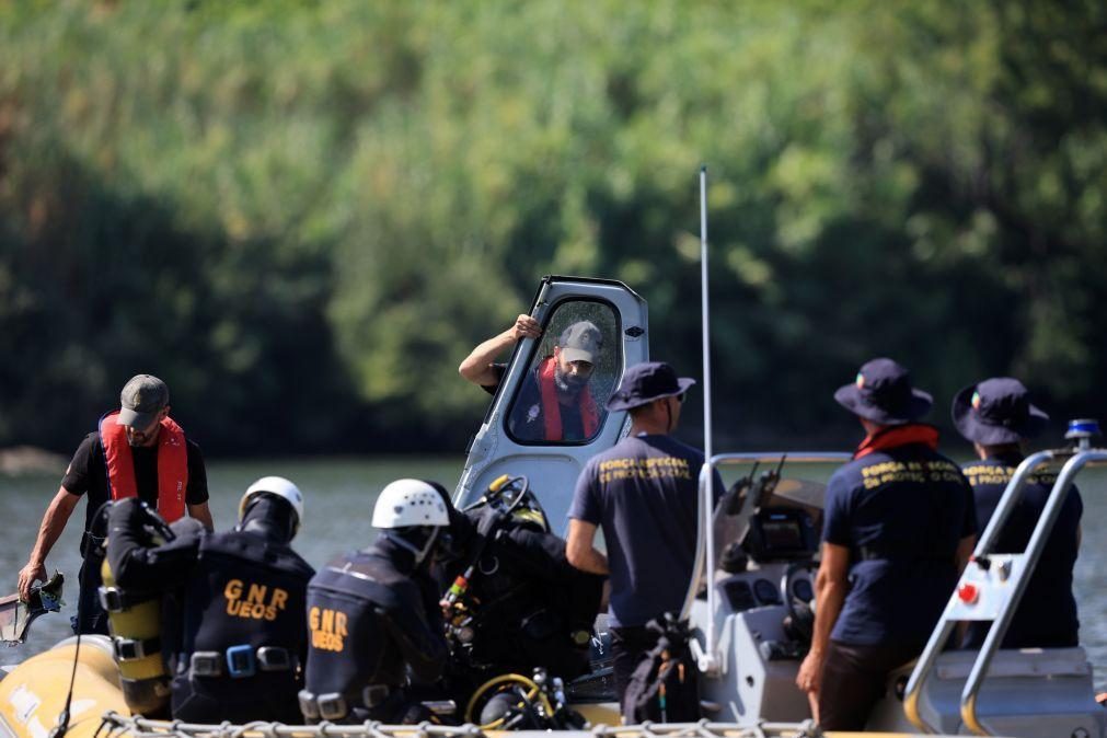 Encontrado corpo do quinto militar da GNR nas buscas subquáticas no rio Douro