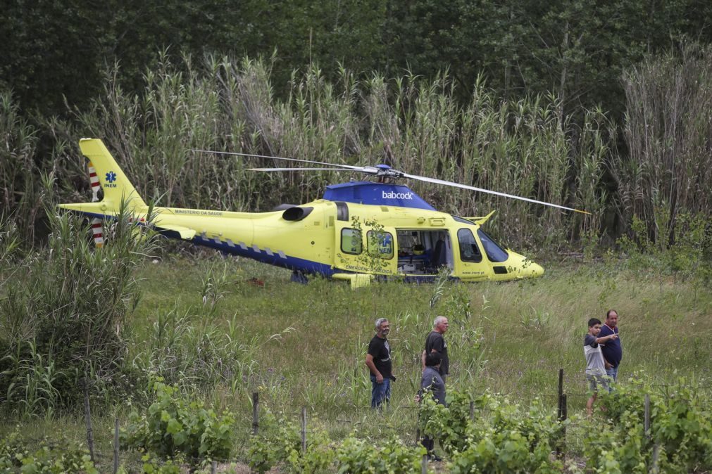 Acidente com helicóptero do INEM em Mondim de Basto