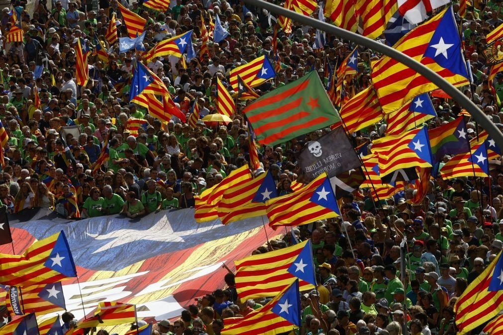 Independentistas catalães voltaram às ruas mas foram só metade do que em 2023