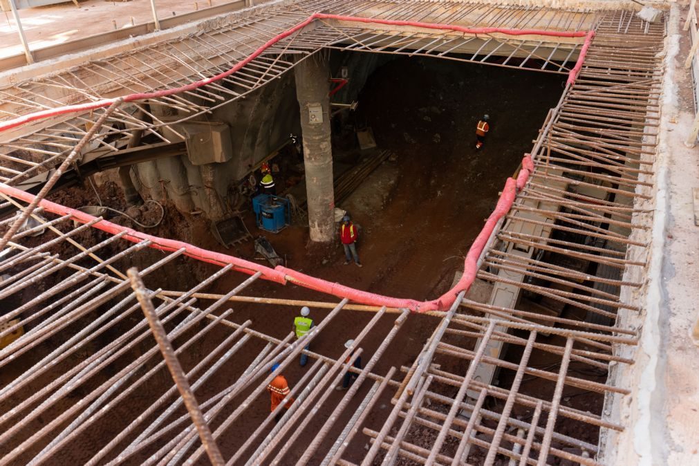 Crescimento da produção na construção abranda para 2% em julho