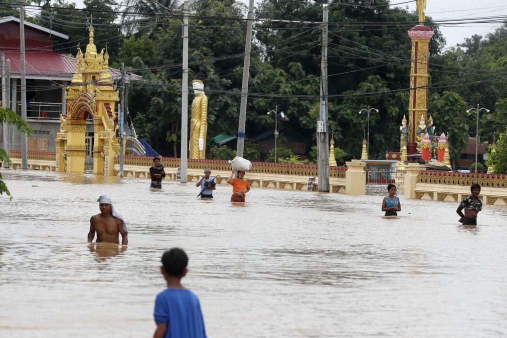 Sobe para 74 número de mortos nas inundações em Myanmar