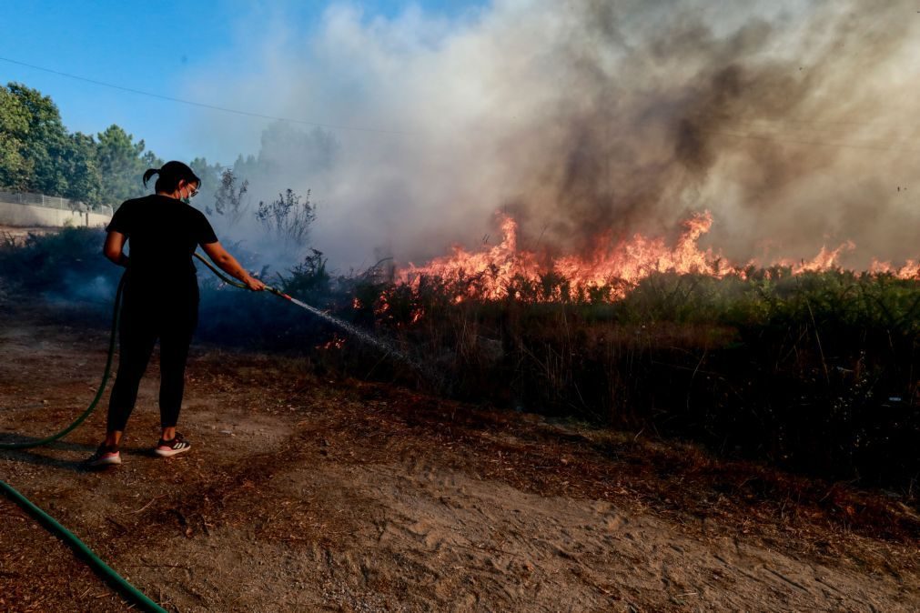 Segunda-feira foi o dia com maior número de fogos este ano