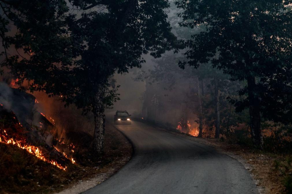 A24 reaberta na zona de Vila Pouca de Aguiar após corte devido a incêndio