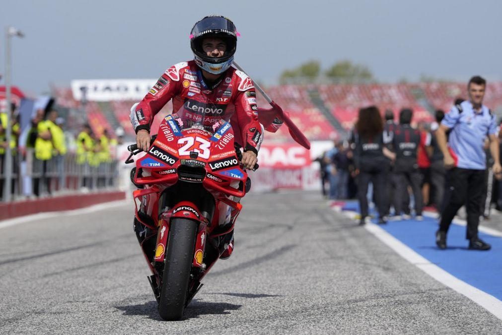 Enea Bastianini vence GP da Emilia Romagna e dá título de construtores à Ducati