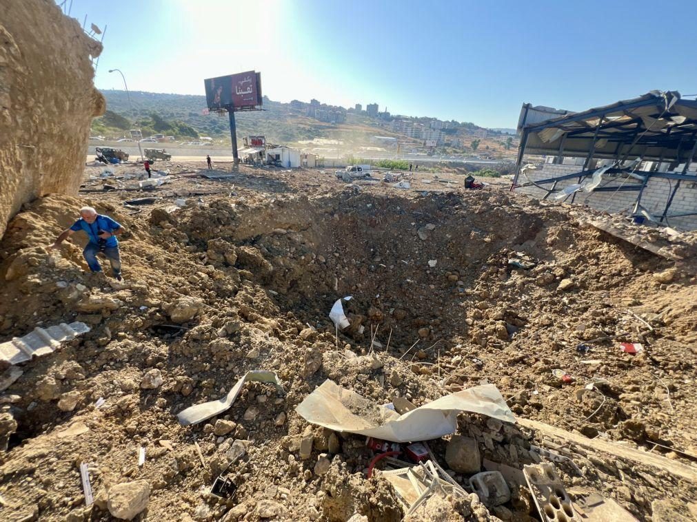 Balanço de novos ataques israelitas no Líbano sobe para 15 mortos