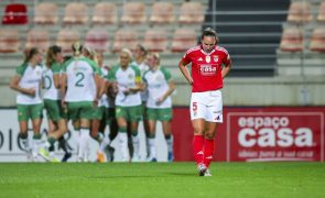 Golo no último minuto deixa Benfica fora da fase de grupos da Champions feminina