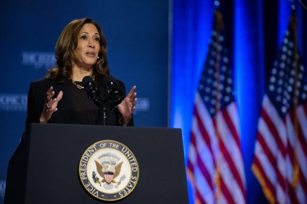 Kamala Harris acusa Trump de querer pôr a economia ao serviço dos ricos