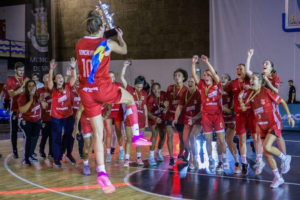 Benfica vence GDESSA e conquista Supertaça feminina de basquetebol pela terceira vez